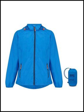 Women's Packable Waterproof Rain Jacket Hooded Lightweight